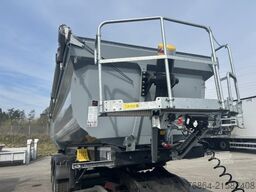 SCHWARZMüLLER STAHLRUNDMULDE 25 M³, LIFTACHSE, ROLLPLANE, SAF ACHSEN, SOFORT VERFüGBAR