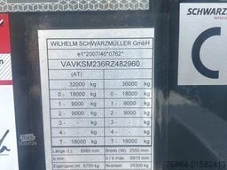 SCHWARZMüLLER STAHLRUNDMULDE 25 M³, LIFTACHSE, ROLLPLANE, HYDR. KLAPPE SOFORT VERFüGBAR