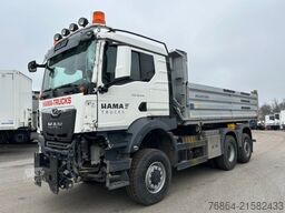 MAN TGS 28.470 6X4X4, MEILLER,  WINTERDIENSTAUSRüSTUNG, ACHSLIFT, LENKACHSE
