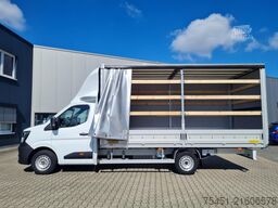 Renault Master 3,5t Pritsche Schiebe Plane dCi 170