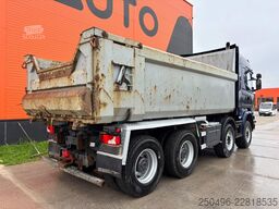 Scania R 580 8x4 RETARDER / FULL STEEL / BOX L=5576 mm