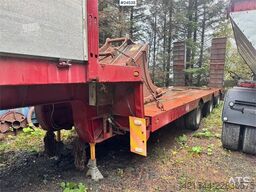 Vang Machine Semi-Trailer with Hydraulic Ramps and Exte