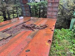 Vang Machine Semi-Trailer with Hydraulic Ramps and Exte