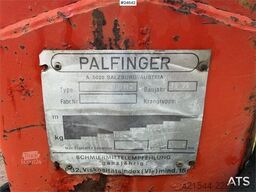 Palfinger PK11000 Crane with Welding Mounts