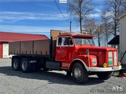 Scania LS110 Bonnet Truck – Tipper/Crane Truck – HIAB 650