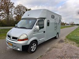 Renault Master Theault horsetruck Dubbele cabine.