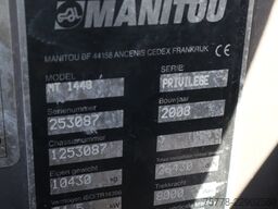 Manitou MT 1440 | FORKS | HOOK | BUCKET