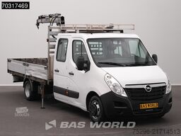 Opel Movano 145PK Kraanwagen Hiab T-CLX 023 B-3 Dubb...
