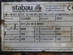 Stabau STABAU S11-ZV 48-S-BR01, Bereite 1400 mm