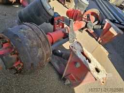 SMB TRAILER AXLE SINGLE TIRES.