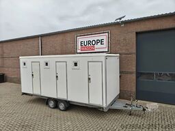 EASYWAGON AANBIEDING 3 persoons mobiele badkamer douchewa...