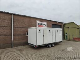 EASYWAGON AANBIEDING 3 persoons mobiele badkamer douchewa...