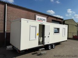 Scanvogn 10st woonunits slaapwagen personeelsunit