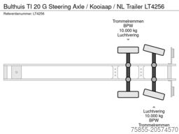 Bulthuis TI 20 G Steering Axle / Kooiaap / NL Trailer