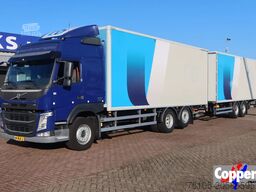 Volvo FM 420 6x2 Bak + Dhollandia klep 1500 kg + Aanh...