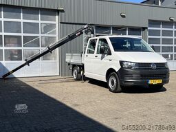 VW Transporter 2.0 TDI L2H1 DC Euro 6 Hiab 013T La...