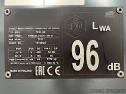 Iveco NEF45SM3 - 85 kVA Generator - DPX-17551