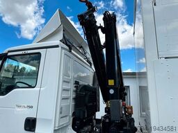 MAN TGM 15.250 Koffer KRAN 14m FUNK EDSCHA