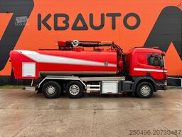 Scania P 124 6x2*4 KORP&SON / TANK 8000 l / VACUUM Wit...