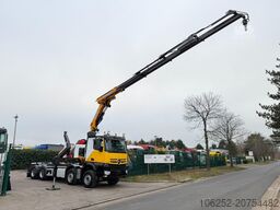 Mercedes-Benz AROCS 4143 8X4 ABROLLKIPPER + KRAN EFFER 395 4S...