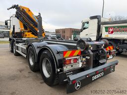Mercedes-Benz AROCS 4143 8X4 ABROLLKIPPER + KRAN EFFER 395 4S...