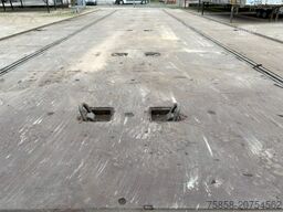 Wecon Plattform mittig+außen Zurringe verzinkt