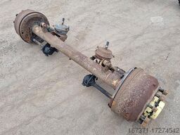 SAF TRAILER AXLE DRUM SINGLE TIRE.