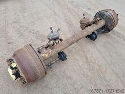 SAF TRAILER AXLE DRUM SINGLE TIRE.