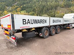 SCHWARZMÜLLER J-Serie 3 Achsen Baustoffpritsche Liftachse