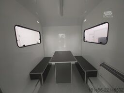 Other Bauwagen isoliert mobiler Pausenraum Office mit Teeküche