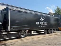 Semirremolque abierto con toldo LECITRAILER Curtainslider, Getränke LaSi, LBW 2t, Lift+Lenk