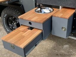  Offroad Wohnwagen Jaggervan 520x207x255cm 1650kg