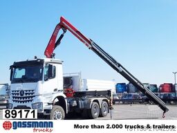 Mercedes-Benz Arocs 3348 AK 6x6, Kran Fassi F255A.2.24,