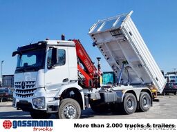 Mercedes-Benz Arocs 3348 AK 6x6, Kran Fassi F255A.2.24,