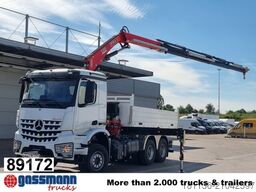Mercedes-Benz Arocs 3348 K 6x4, Kran Fassi F255A.2.24,