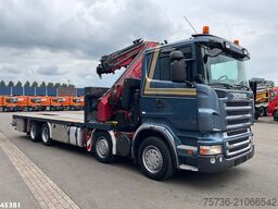 Scania R 560 V8 Fassi 80 Tonmeter laadkraan + Fly-Jib