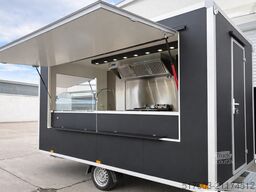 Imbissanhänger 4 m | NEU | Verkaufsanhänger | NEU | Gastro |