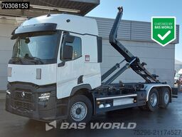 Renault T 480 6X2 Meiller RS21 70 containersystem Lift+...