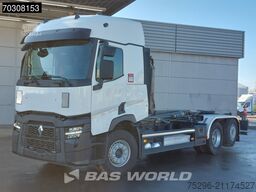 Renault T 480 6X2 Meiller RS21 70 containersystem Lift+...