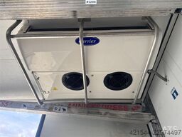 Schmitz Cargobull box semi-trailer with Carrier refrigeration unit.