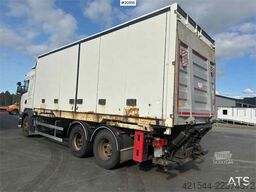 Scania R480 3 axle container truck with/ lift.