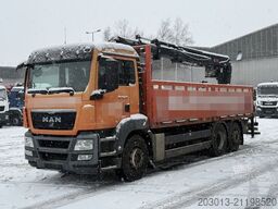 MAN TGS 26.400 6x2 Pritsche Kran HIAB 166K PRO