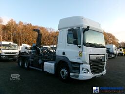 DAF CF 460 6x2 Euro 6 Hyva container hook 20 t