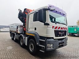 MAN TGS 35.400 8x4 Palfinger PK 85002 9 x Hydr. 1 x...