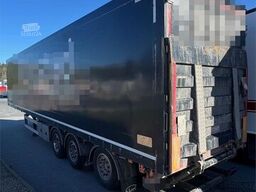 Ekeri box semi-trailer with full side opening and lift