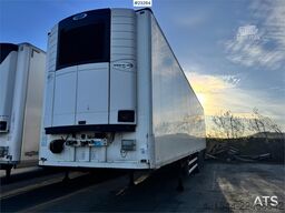 Schmitz box semi-trailer with fridge/freezer unit – load b