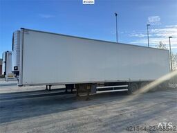 Schmitz box semi-trailer with fridge/freezer unit – load b