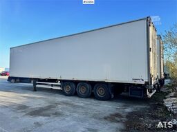 Schmitz box semi-trailer with fridge/freezer unit – load b