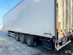 Schmitz box semi-trailer with fridge/freezer unit – load b