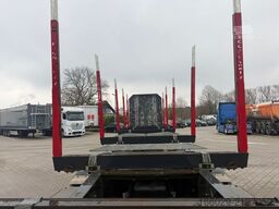 SCHWARZMÜLLER Holz Auflieger mit Schemel und Rungen TÜV NEU